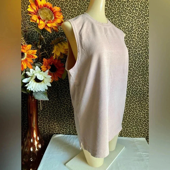 🦋B2G1🦋AMERICAN APPAREL Dusty Pink Cotton Blend Tank Top | SMALL | - Picture 2 of 8